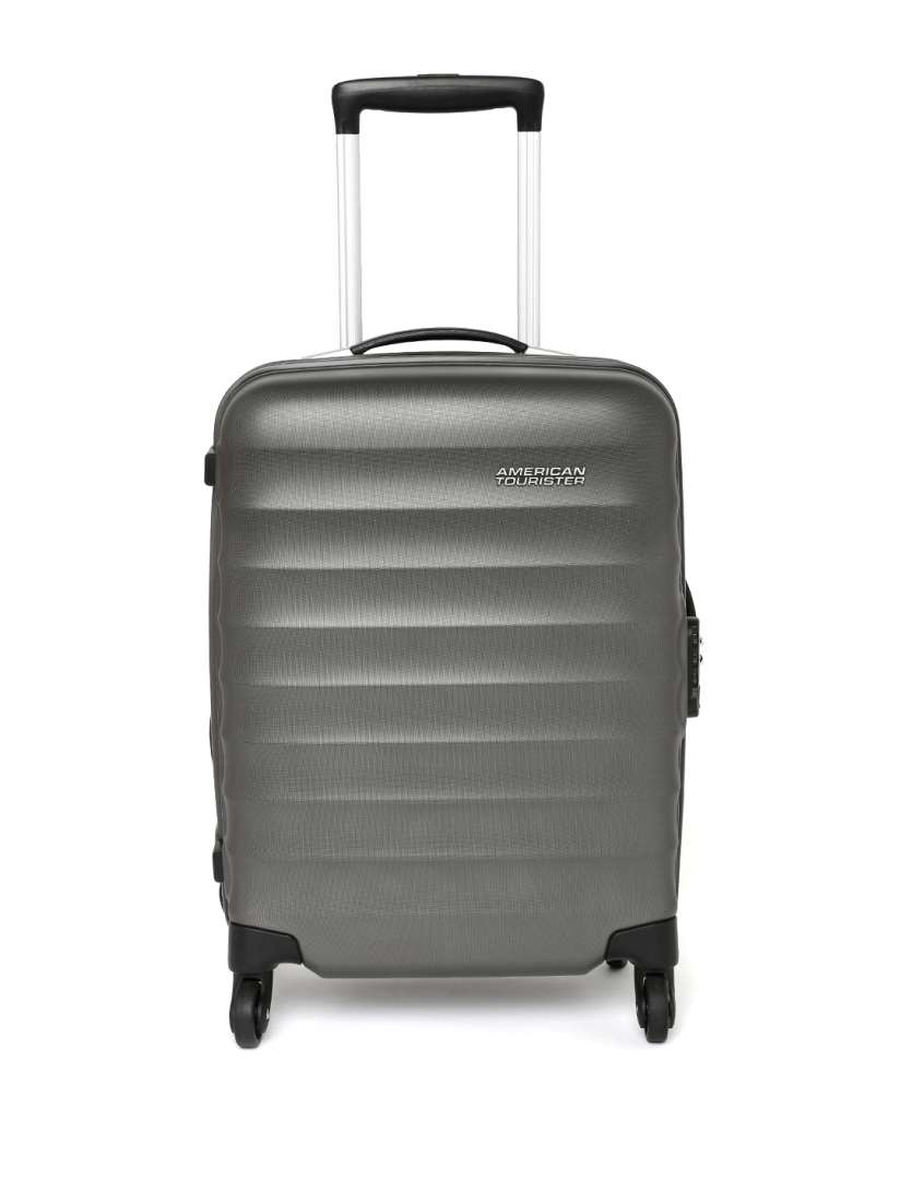 Buy AMERICAN TOURISTER Unisex Grey Paralite Small Trolley Suitcase Trolley Bag for Unisex 1363150 Myntra