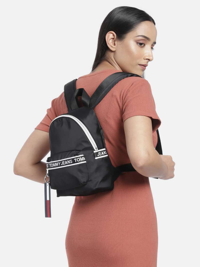 Tommy hilfiger logo tape mini backpack on sale