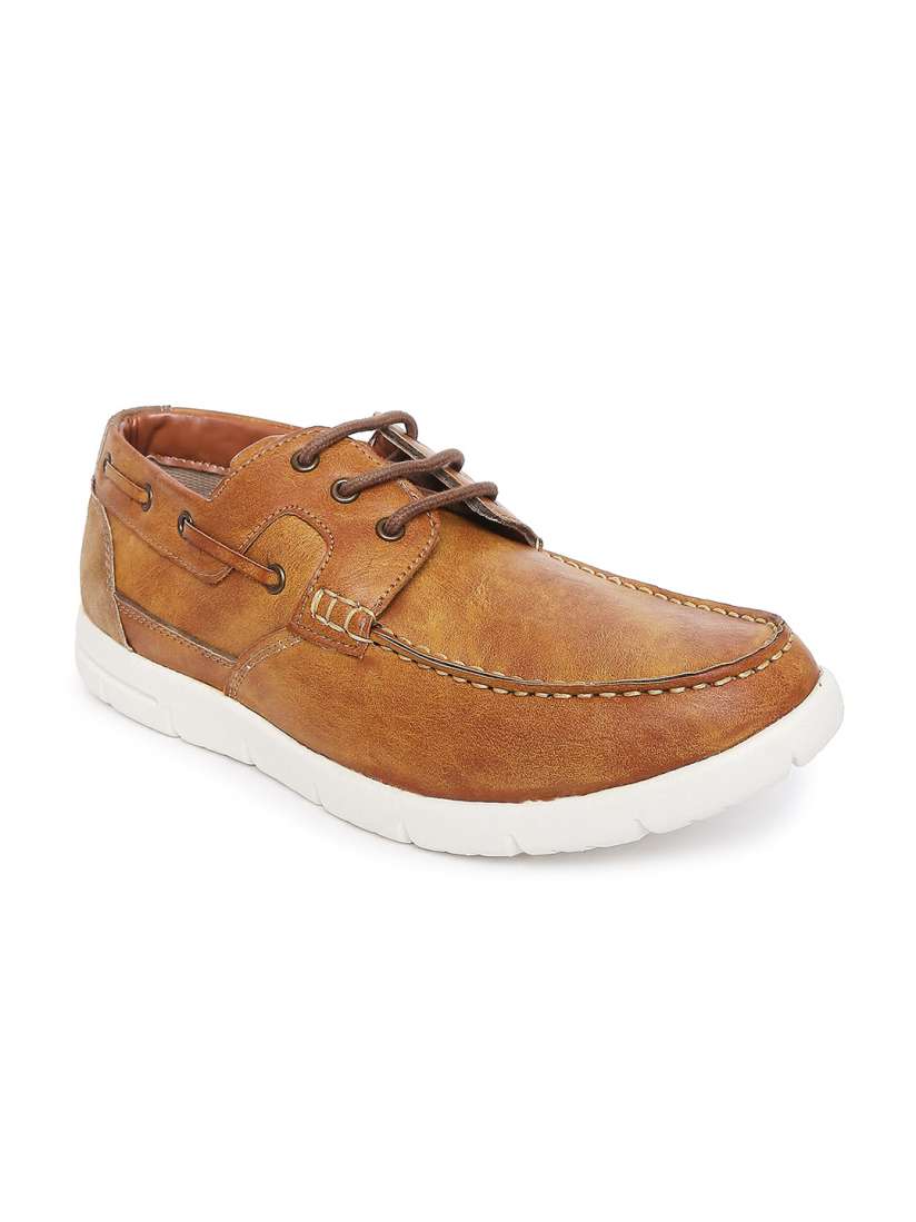 Buy BYFORD by Pantaloons Men Leather Boat Shoes Casual Shoes for Men 13642206 Myntra