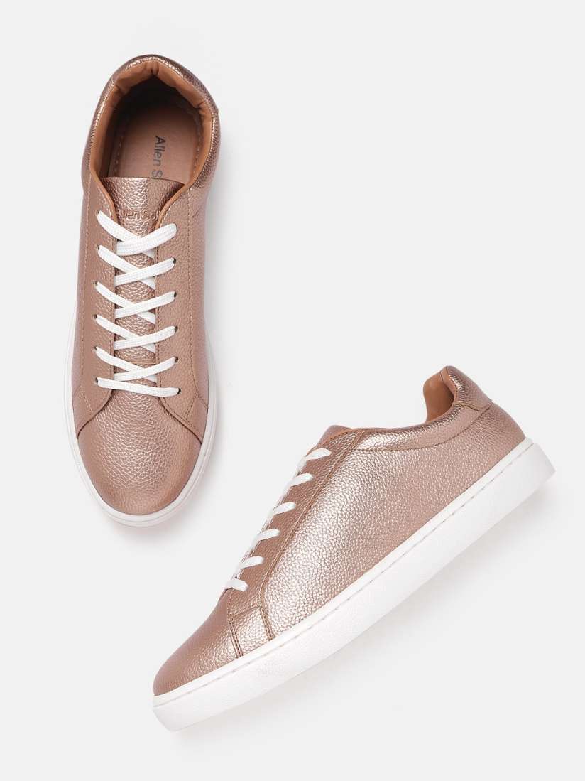 Rose gold casual shoes discount