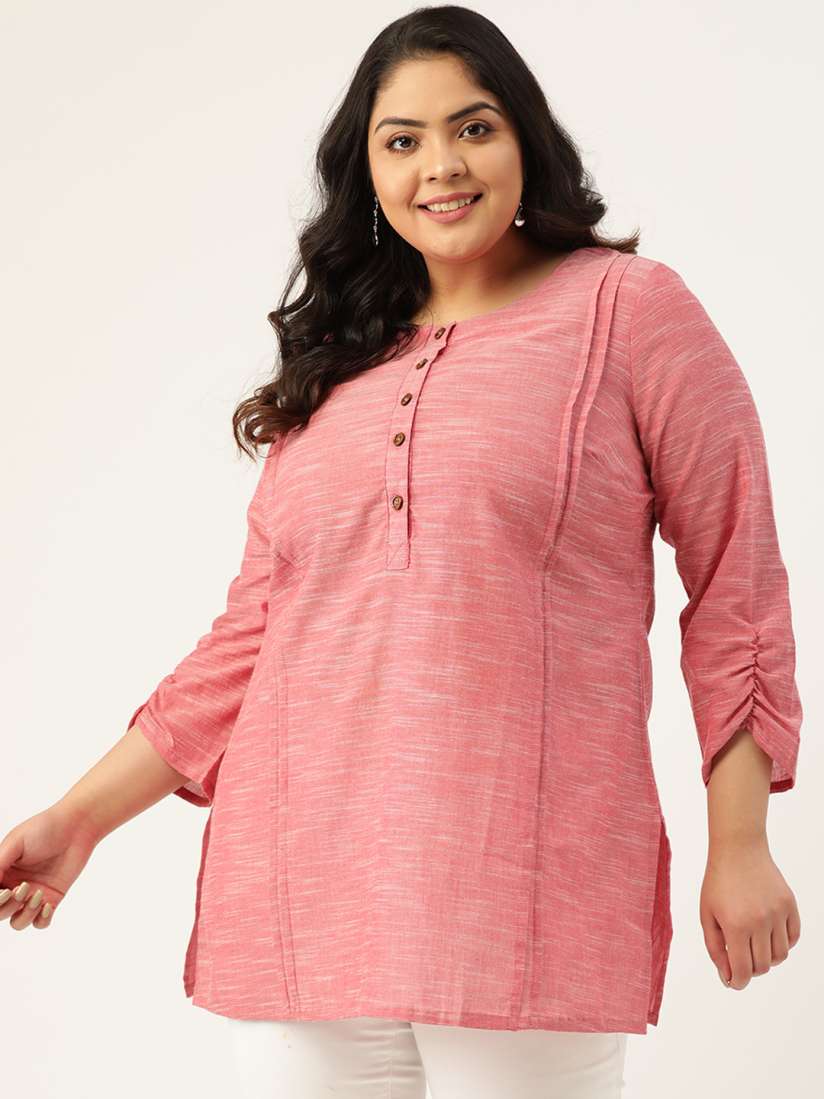 Myntra pink kurtis store