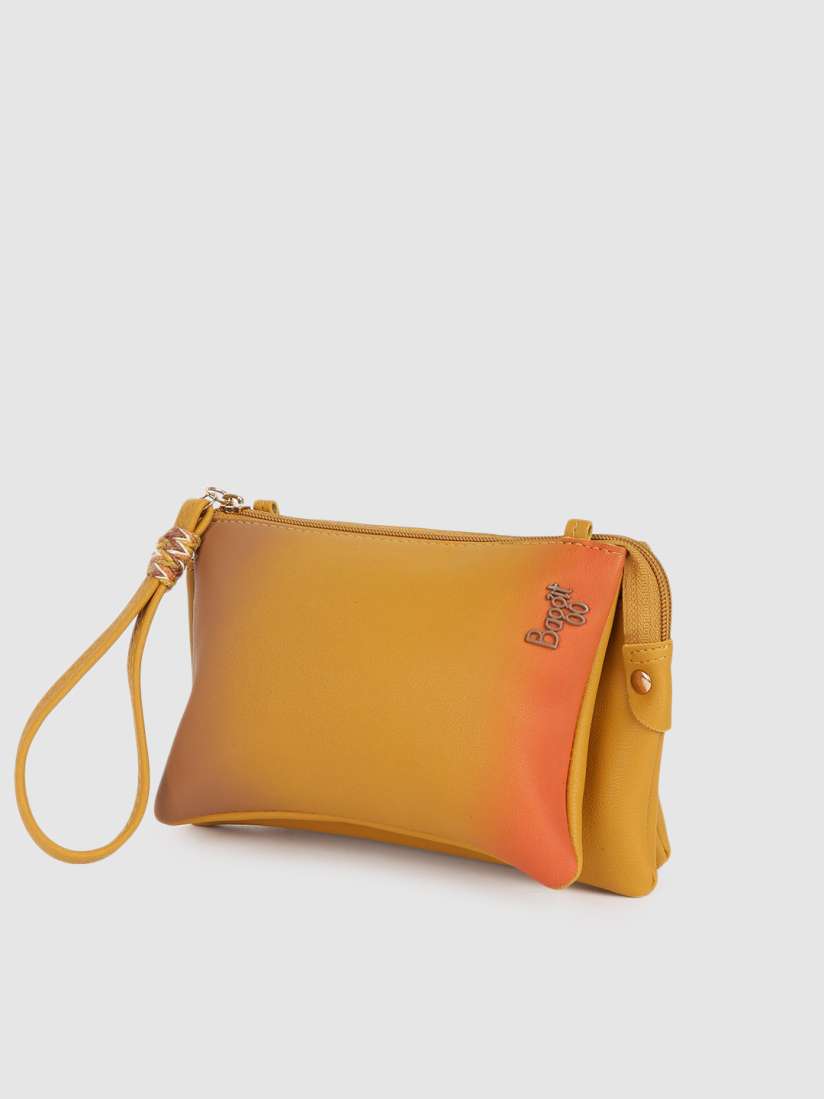 Buy Baggit Yellow Solid Sling Bag Handbags for Women 13652162 Myntra