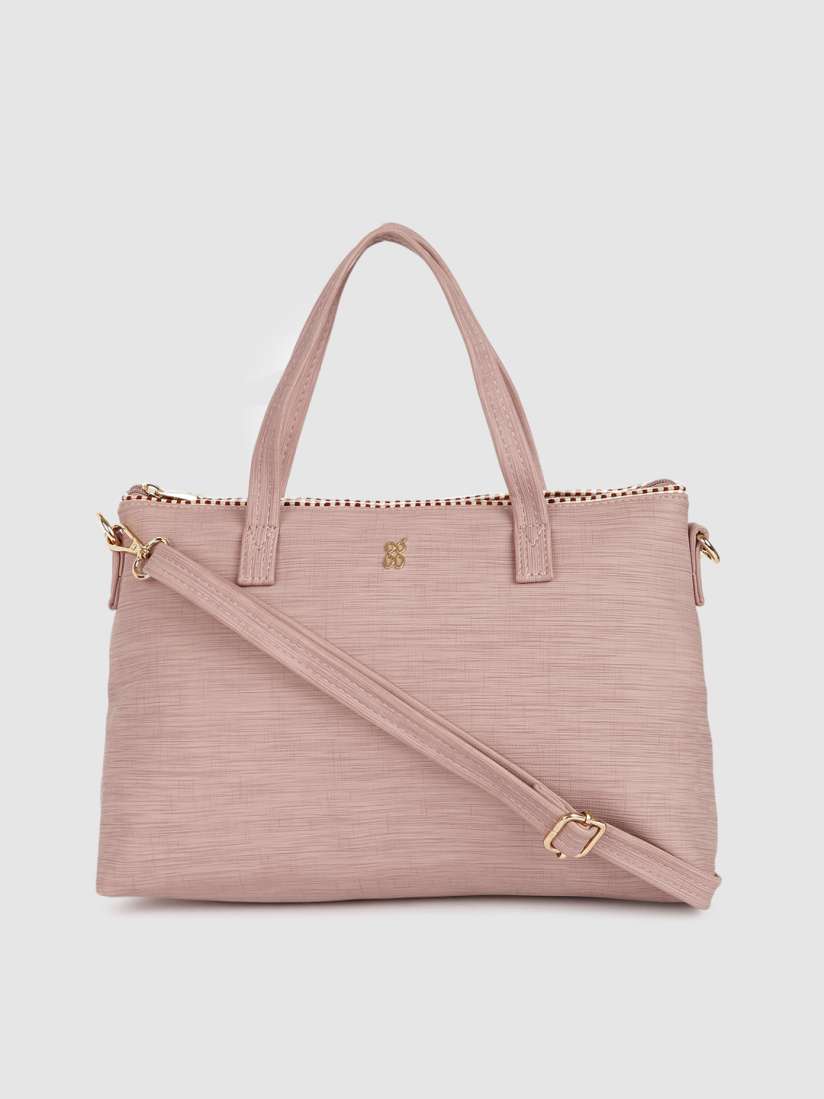 Buy Baggit Pink Solid Handheld Bag Handbags for Women 13652272 Myntra