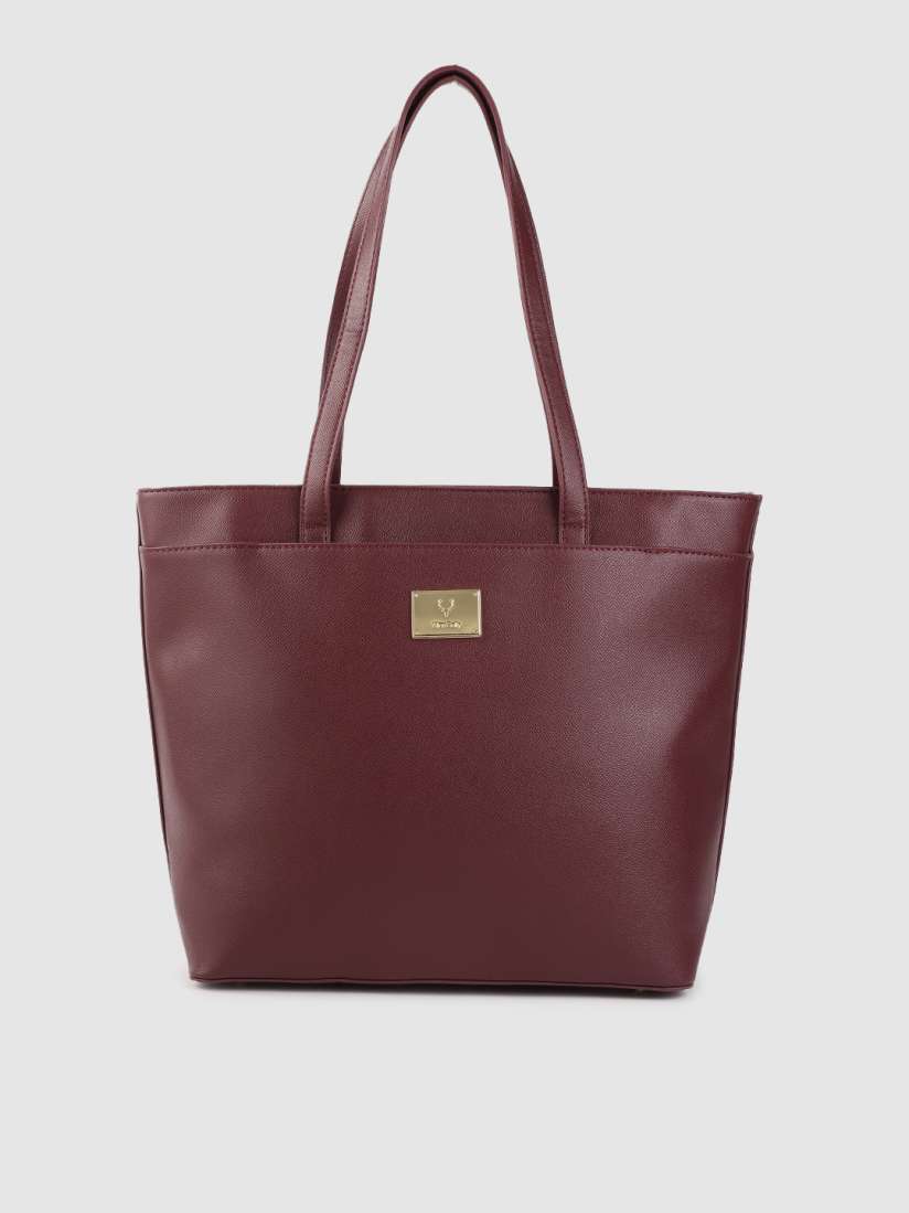 Allen solly burgundy bag discount