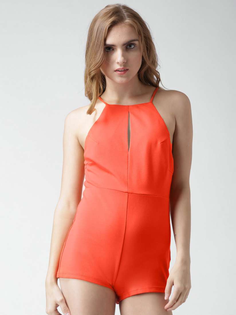 Forever 21 orange jumpsuit new arrivals