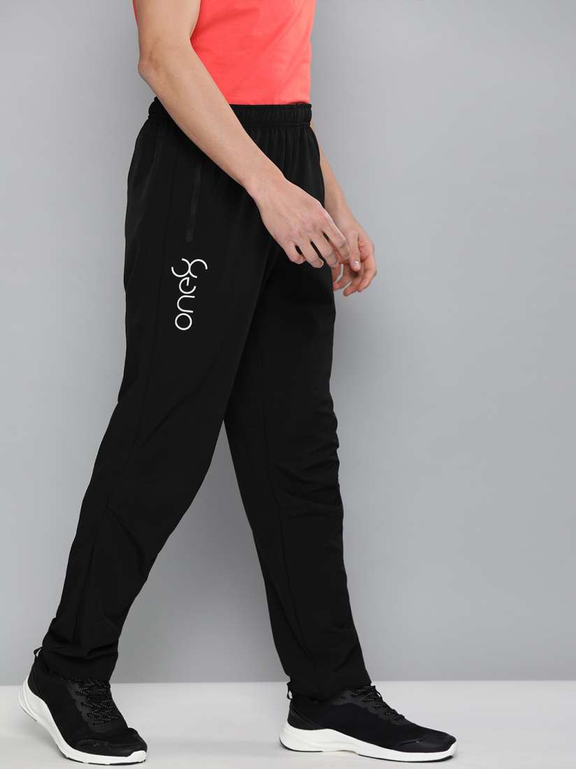 Buy one8 x PUMA Men Black Slim Fit Solid VK Active Pants Track Pants for Men 13664394 Myntra