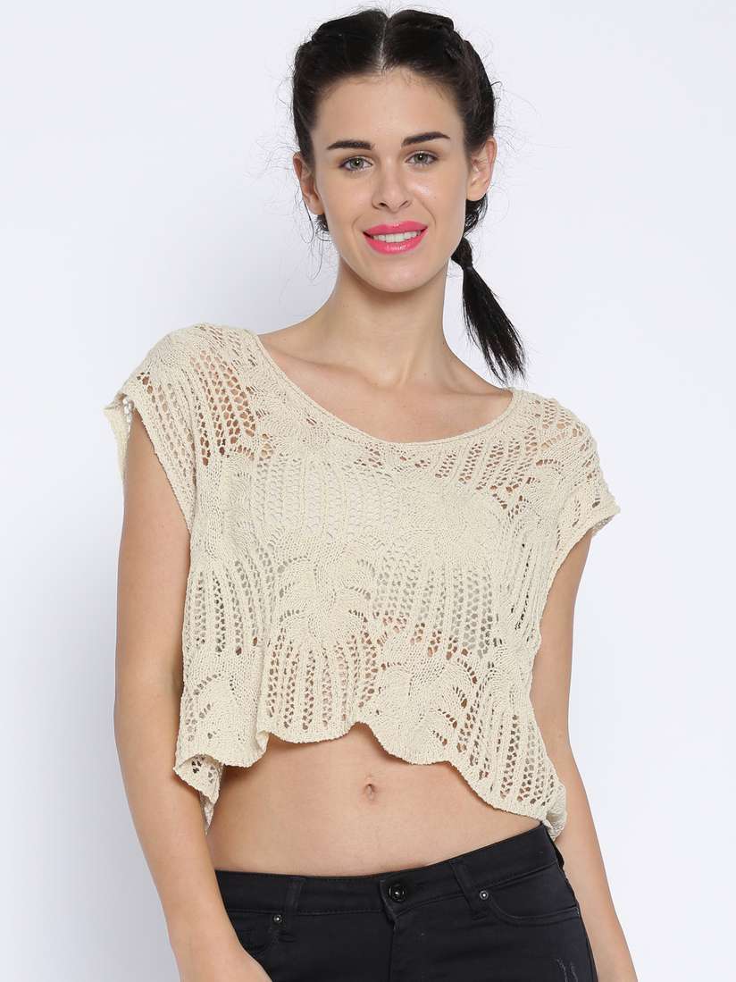 only crochet blouse