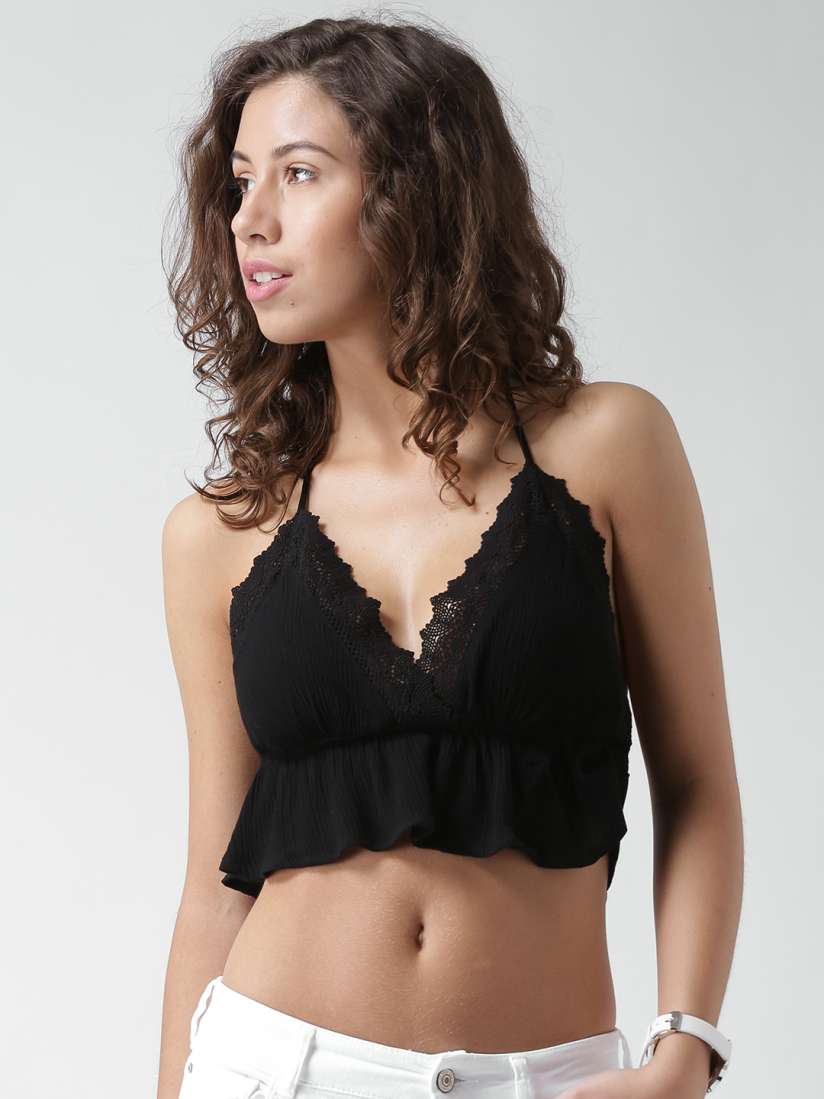 Forever 21 black halter top store