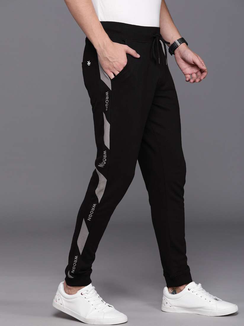 Stripe jogger pants mens top