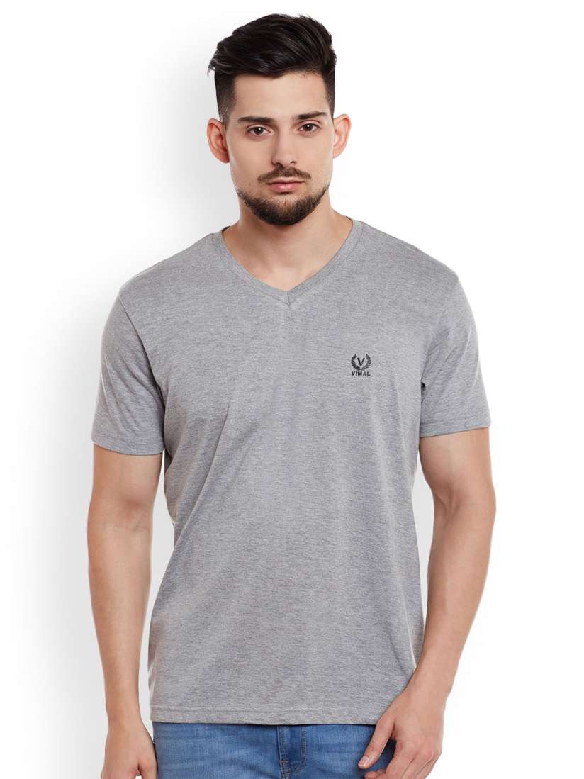 Buy VIMAL Men Pack of 2 Cotton T shirts Tshirts for Men 13676504 Myntra