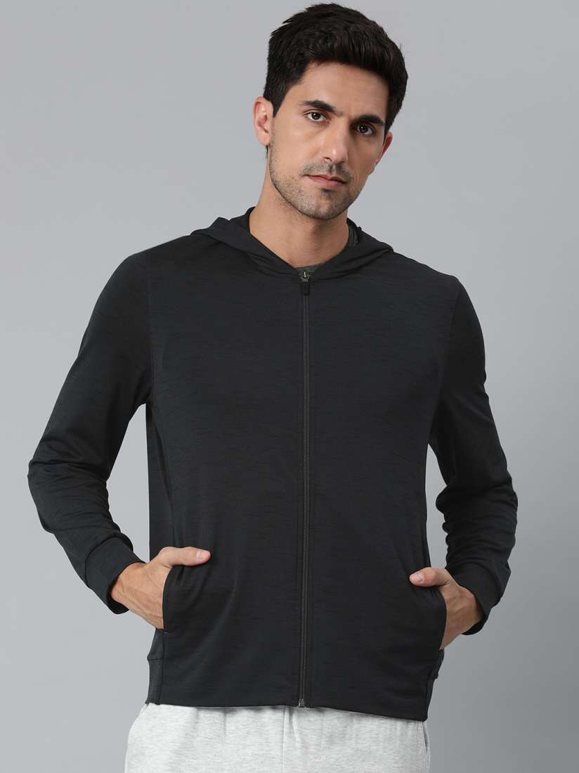 Buy Nike Yoga Dri FIT Men s Full Zip Jacket Jackets for Men 13677132 Myntra