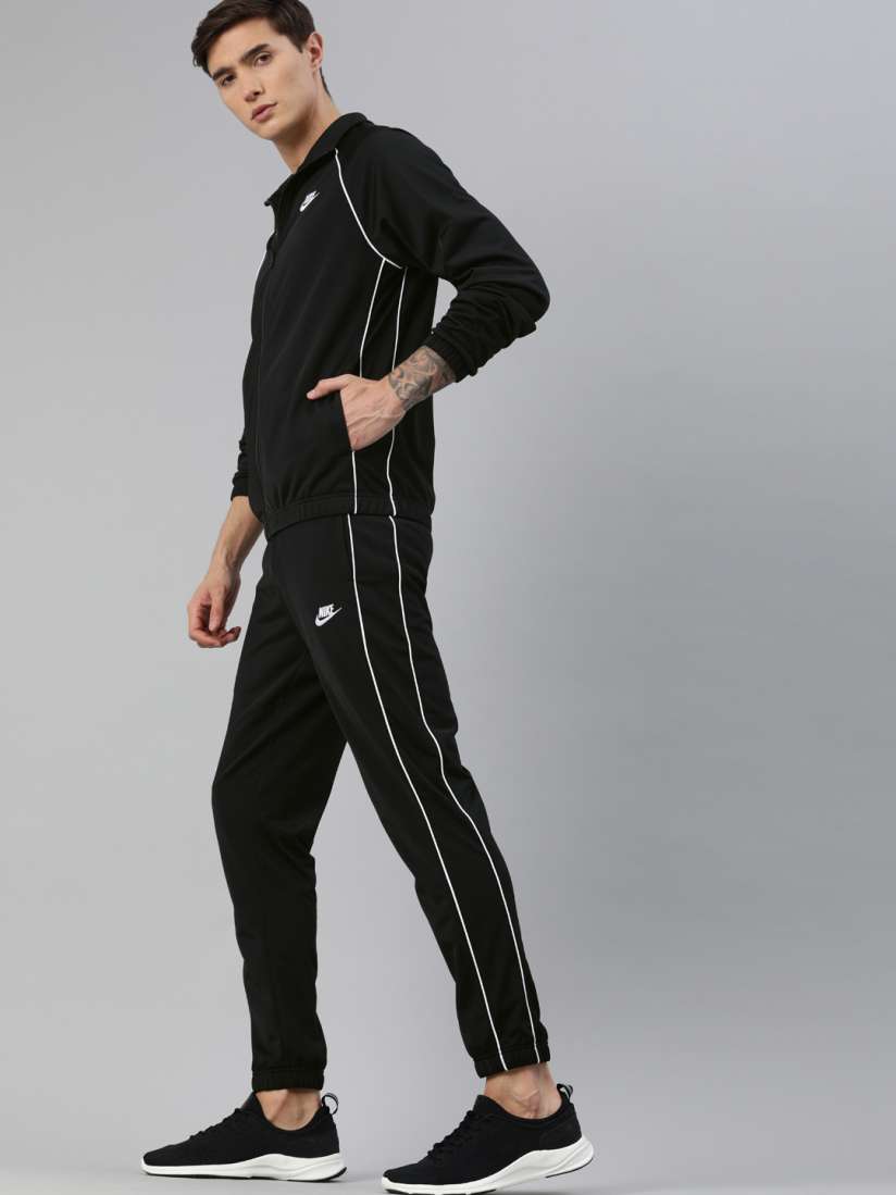 Buy Nike Men Black Solid NSW SPE PK Track Suit Tracksuits for Men 13677264 Myntra