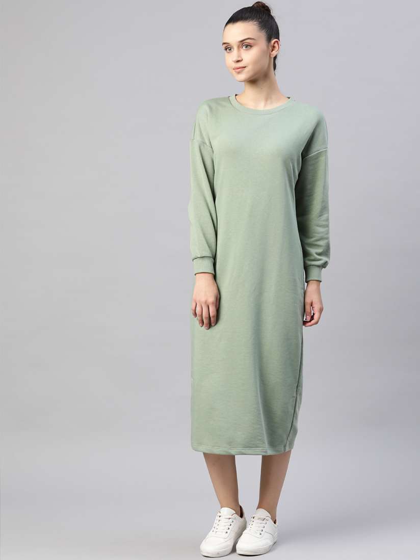 Buy DOROTHY PERKINS Petite Women Green Solid Jumper Dress Dress Dresses for Women 13693222 Myntra
