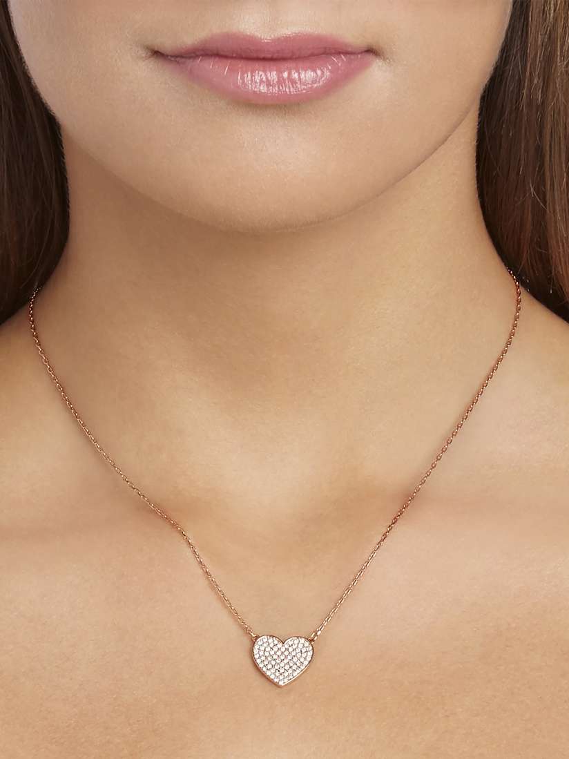 Swarovski cupid necklace on sale