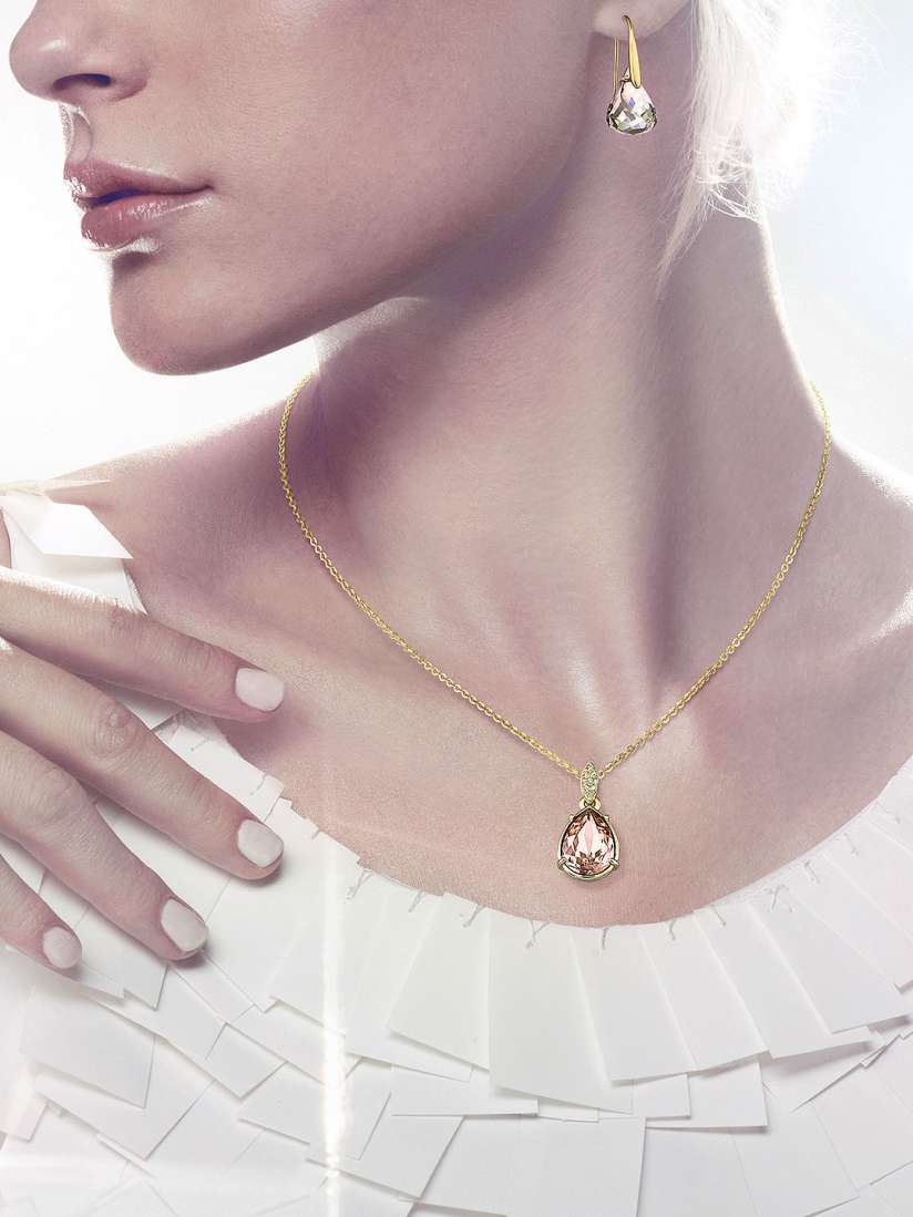 Swarovski lime necklace online