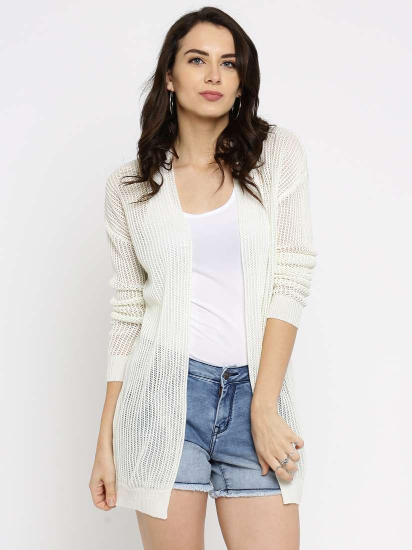 Buy All About You from Deepika Padukone Women Cream Coloured Shrug Shrug for Women 1370128 Myntra