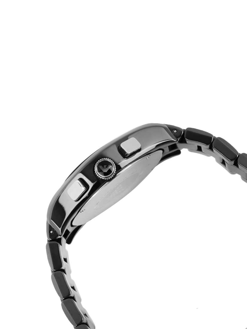 Mens emporio armani ceramic chronograph watch ar1400 top