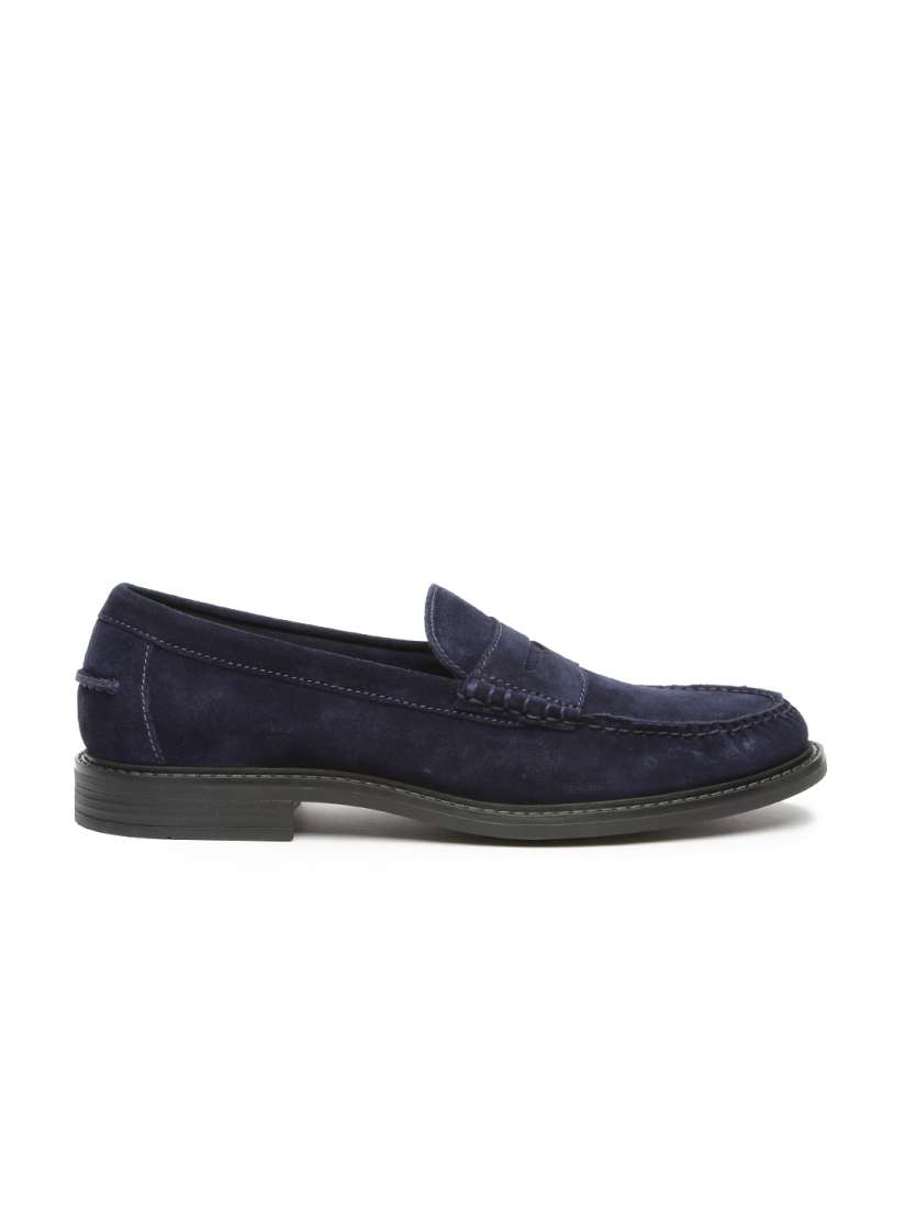 Buy Cole Haan Men Navy Suede Loafers Casual Shoes for Men 1371283 Myntra