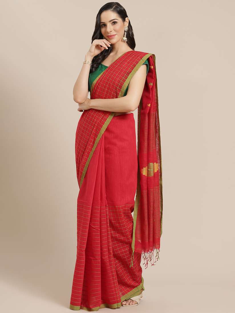 Myntra handloom saree clearance