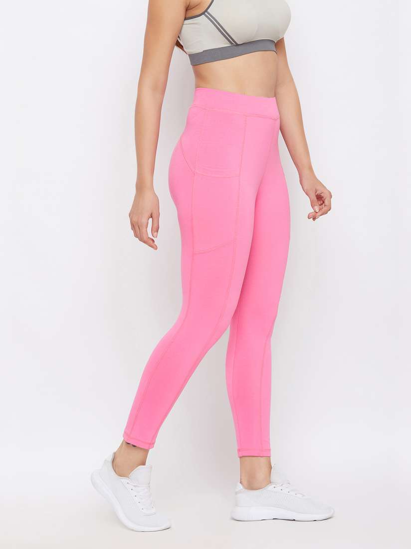 Buy Clovia Women High Rise Snug Fit Active Tights with Insert Pockets Tights for Women 13734440 Myntra