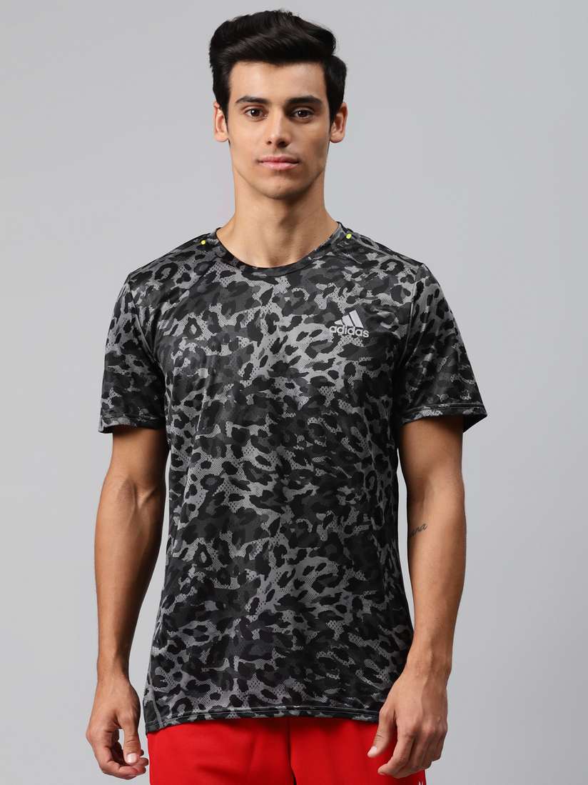 Footshop Leopard Print Adidas T Shirt Footshop Adidas Shirt