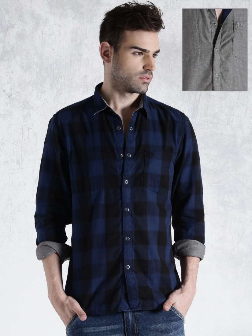 Reversible casual shirts on sale