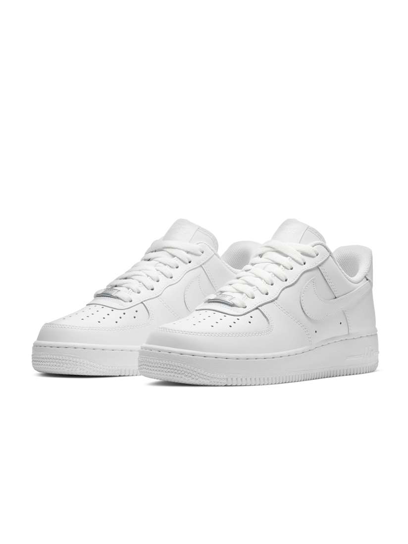 Buy Nike Women White AIR FORCE 1 07 Leather Sneakers Casual Shoes for Women 13762880 Myntra