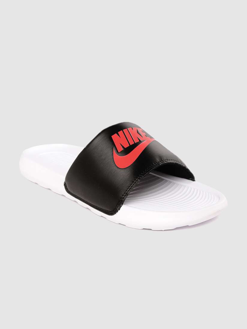 Buy Nike Men Red Black Victori One Slide Mix Printed Mismatch Sliders Flip Flops for Men 13763006 Myntra