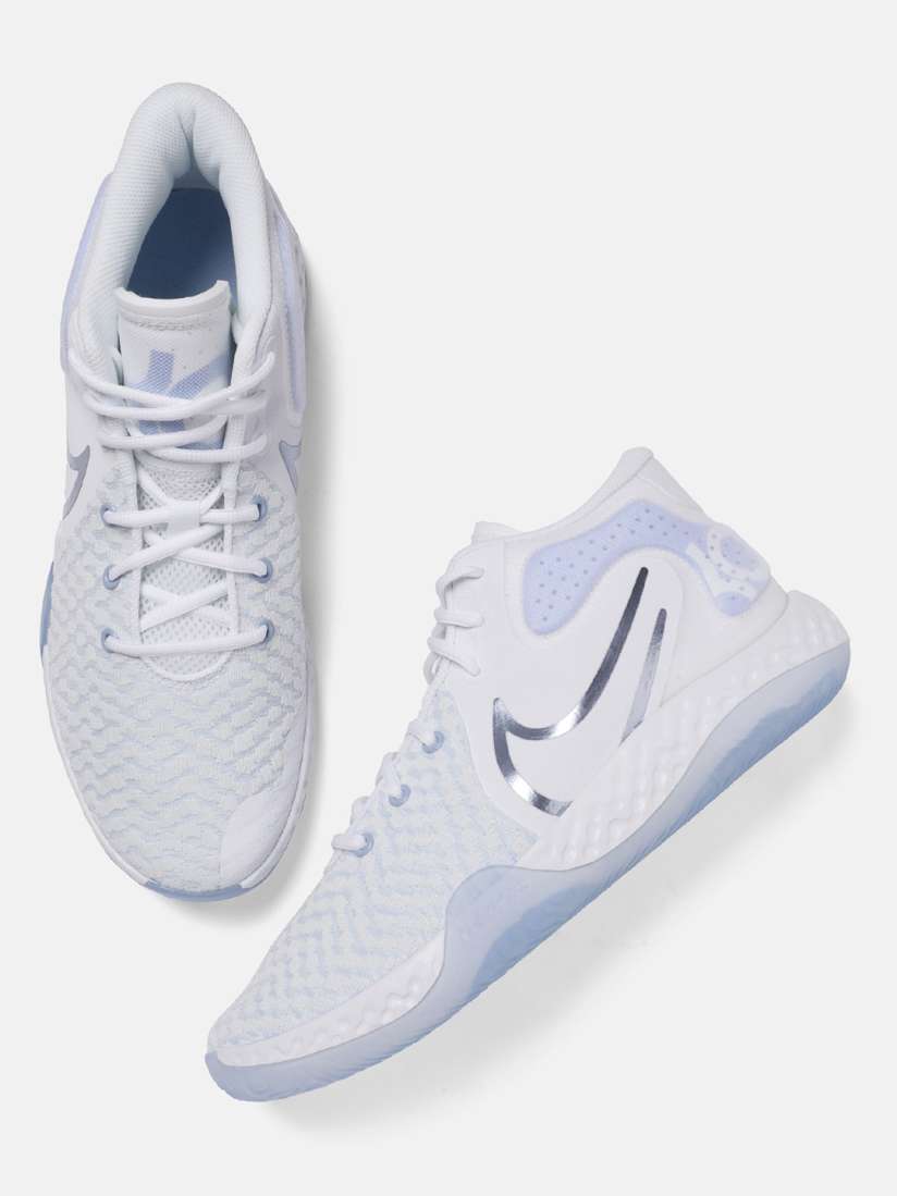 Buy Nike Unisex White KD TREY 5 VIII EP Mid Top Basketball Shoes Sports Shoes for Unisex 13763018 Myntra