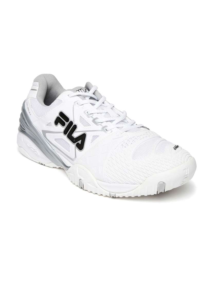 Buy FILA Men White F Cage Delirium Indoor Tennis Shoes Sports Shoes for Men 1377260 Myntra