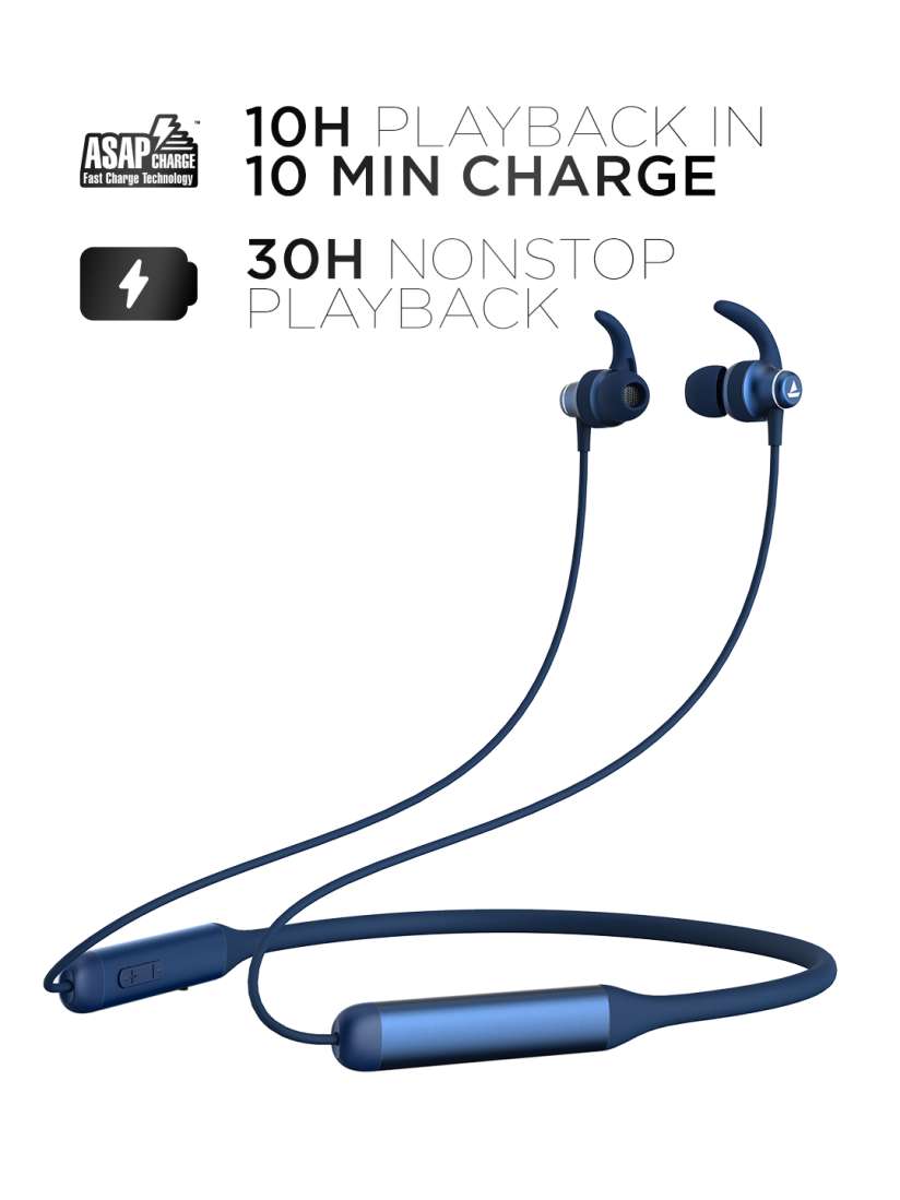 Buy boAt Unisex Navy Blue Rockerz 335 M Wireless Earphones Headphones for Unisex 13783708 Myntra