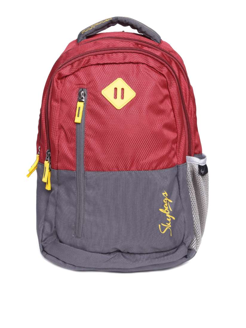 Skybags unisex grey printed footloose leo 03 backpack best sale
