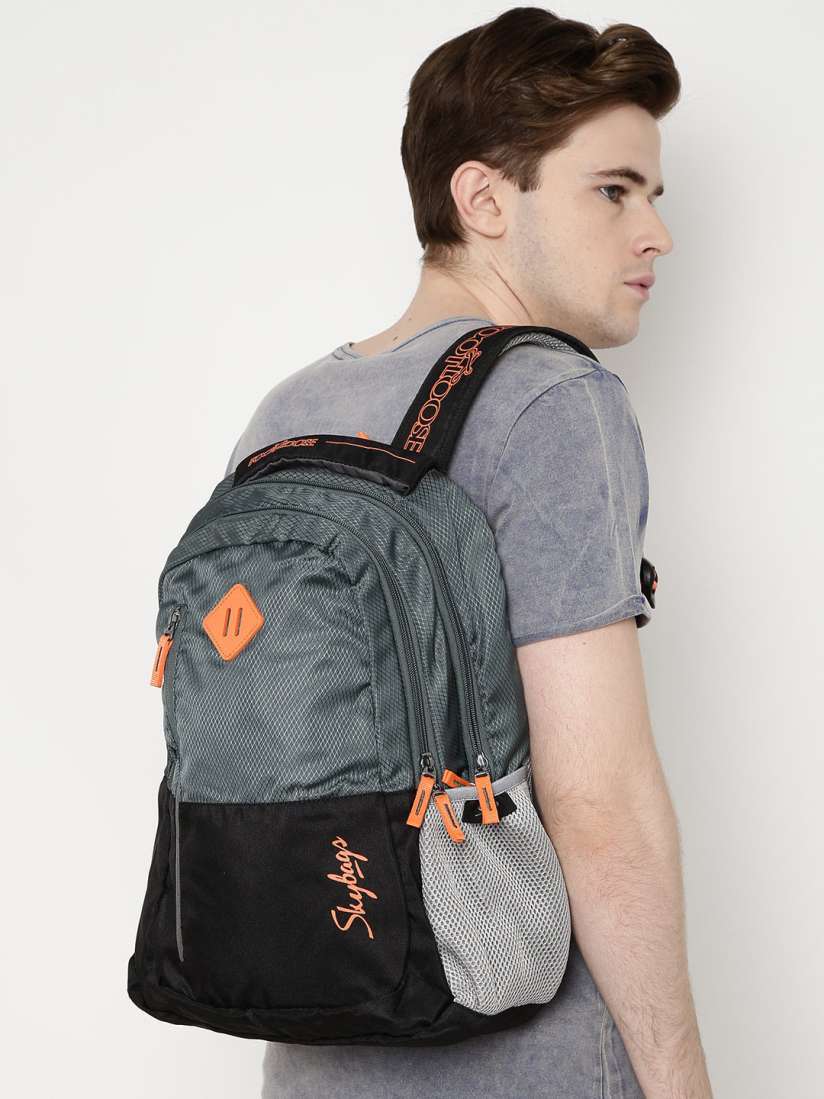 Buy Skybags Unisex Grey Printed Footloose Leo 03 Backpack Backpacks for Unisex 1380803 Myntra