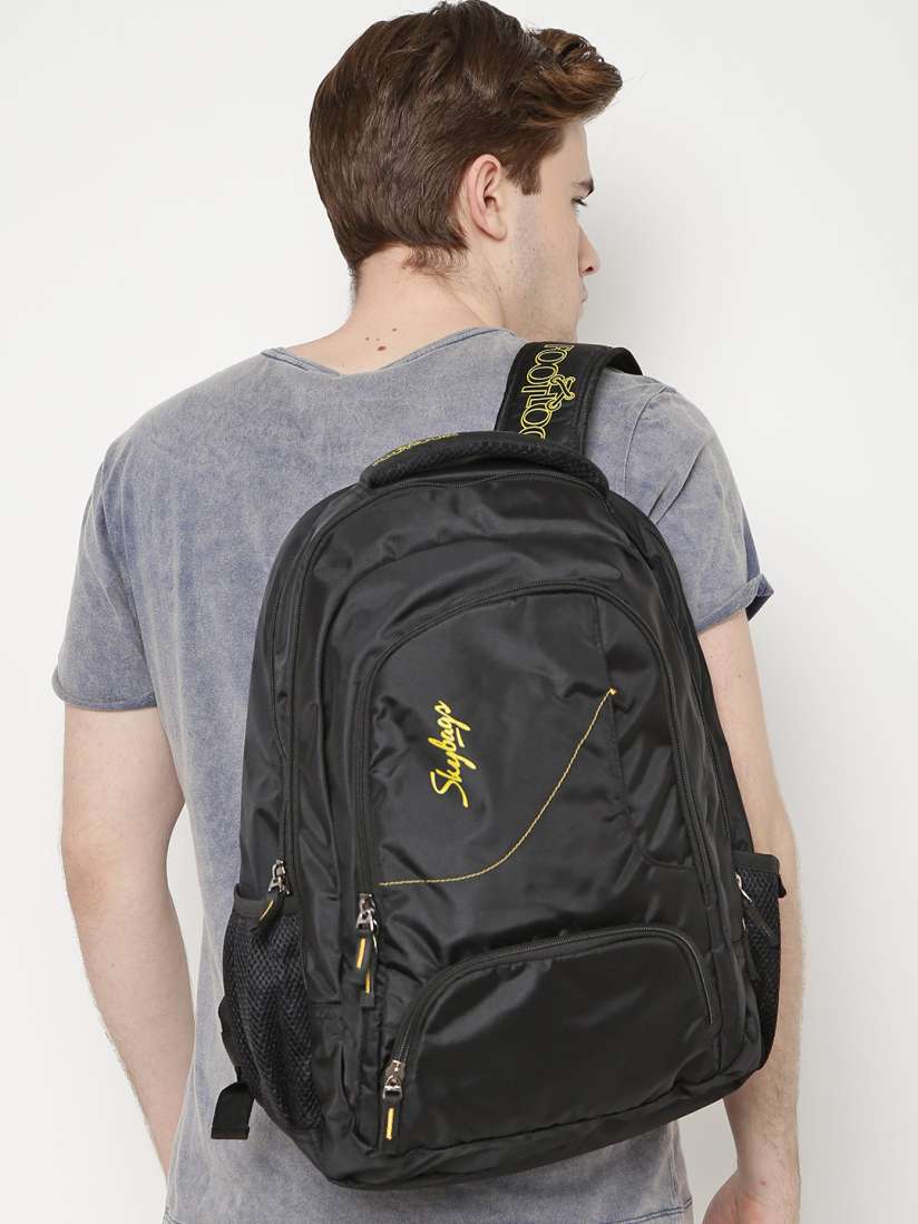 Buy Skybags Unisex Black Footloose Gizmo 3 Laptop Backpack Backpacks for Unisex 1380818 Myntra