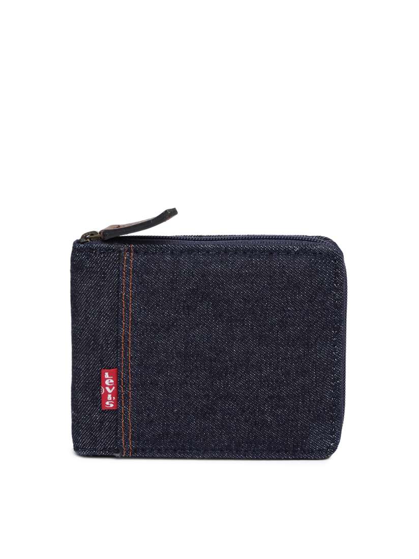 Buy Levi s Men Blue Denim Wallet Wallets for Men 1381911 Myntra