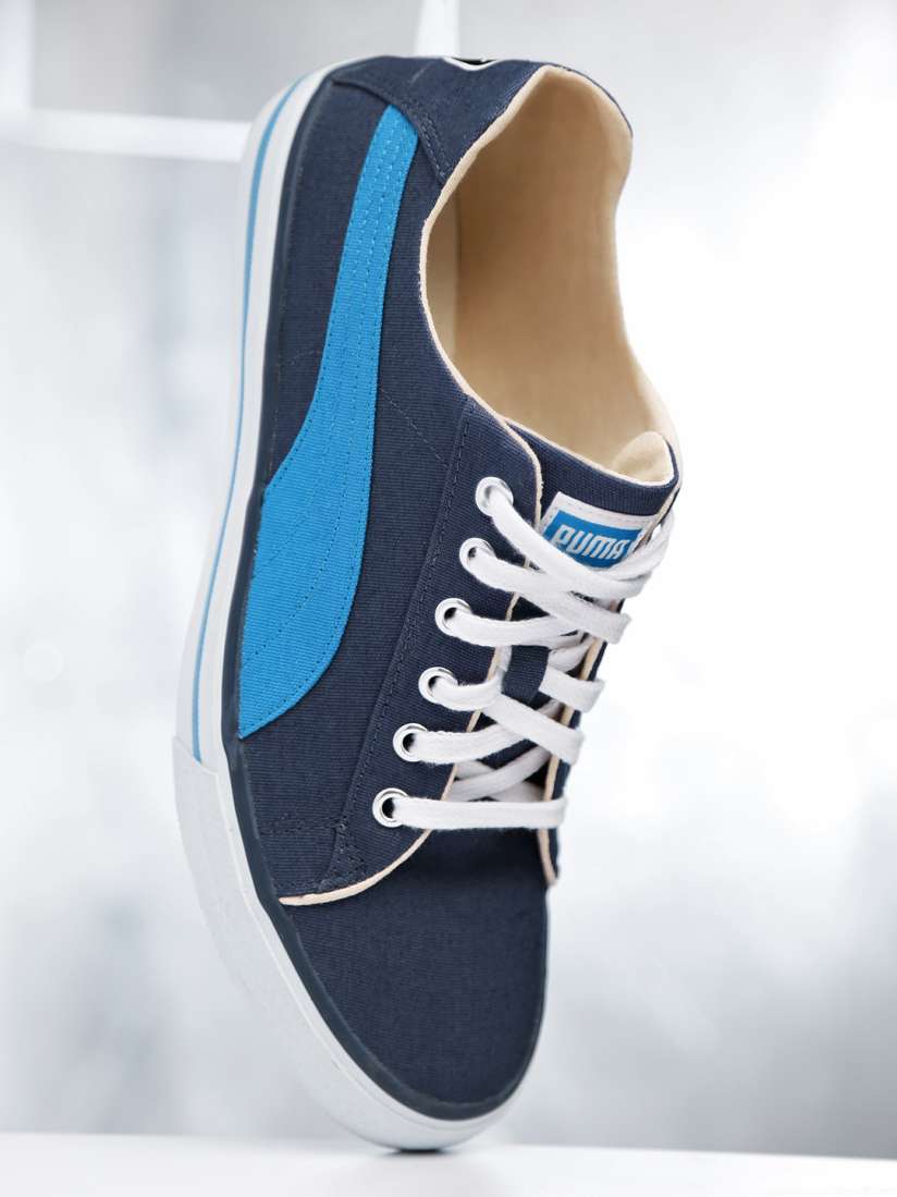 Buy Puma Men Blue Hip Hop 5 Ind. Vintage Sneakers Casual Shoes for Men 1383175 Myntra