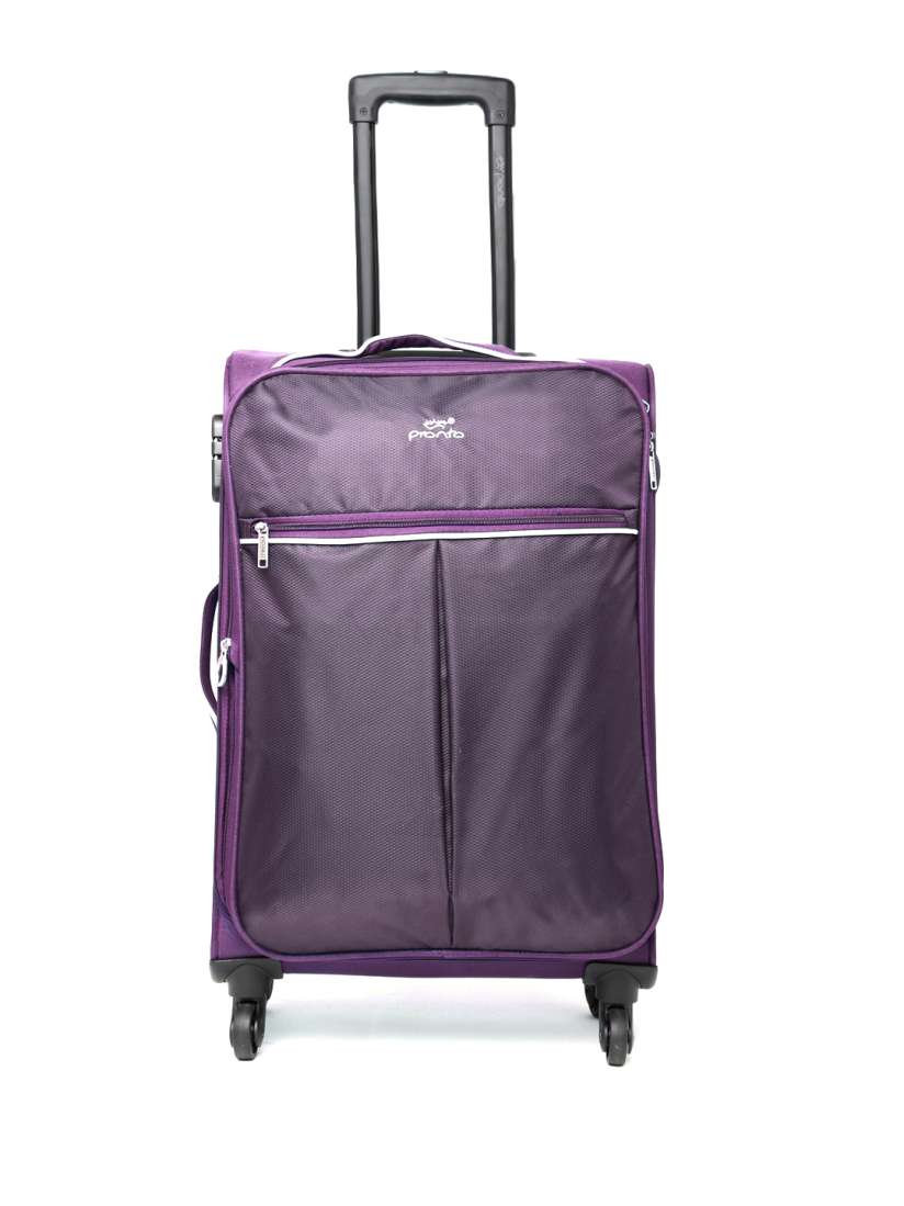 Buy Pronto Unisex Purple Berlin 4 W Spinner 68 Medium Trolley Bag Trolley Bag for Unisex 1383960 Myntra