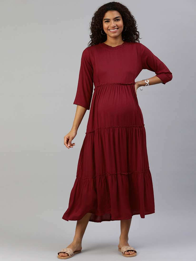 Nursing gowns myntra discount