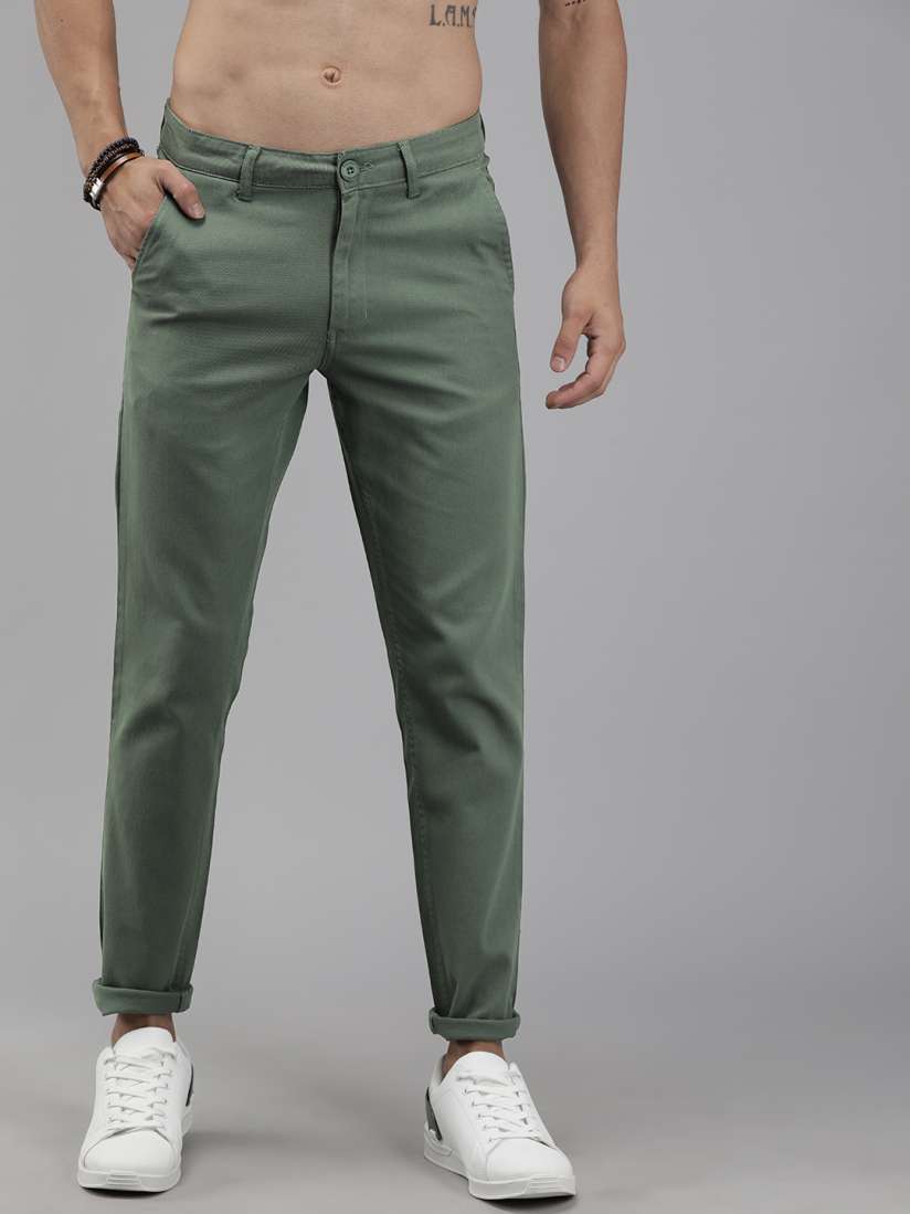 Trousers for men myntra sales