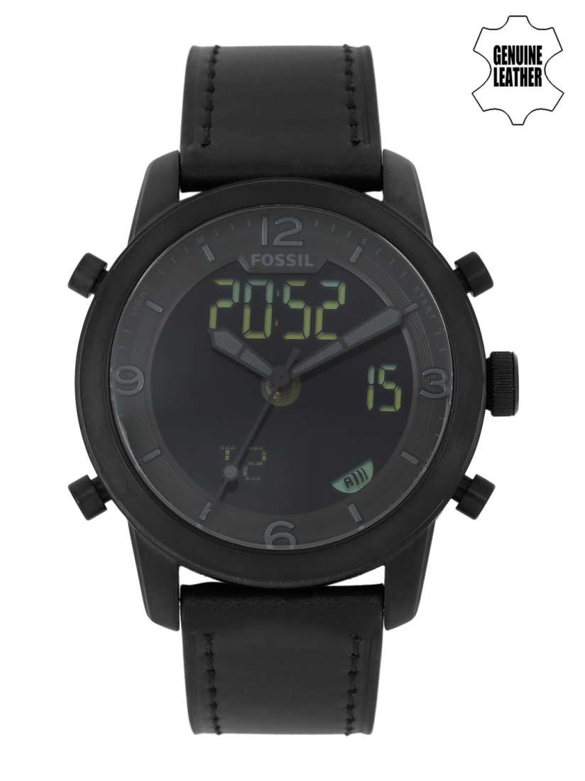 Fossil digital and analog watch store