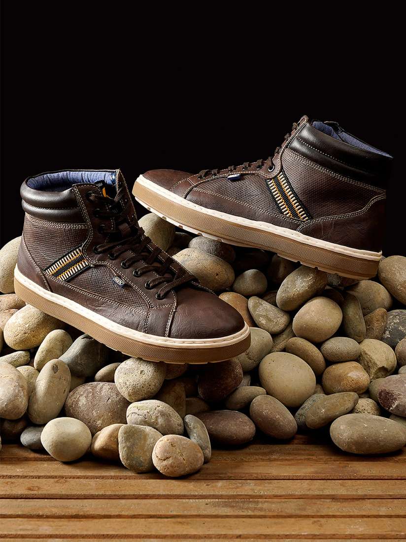 Buy iD Men Brown Casual Boot Shoes Boots for Men 13865078 Myntra