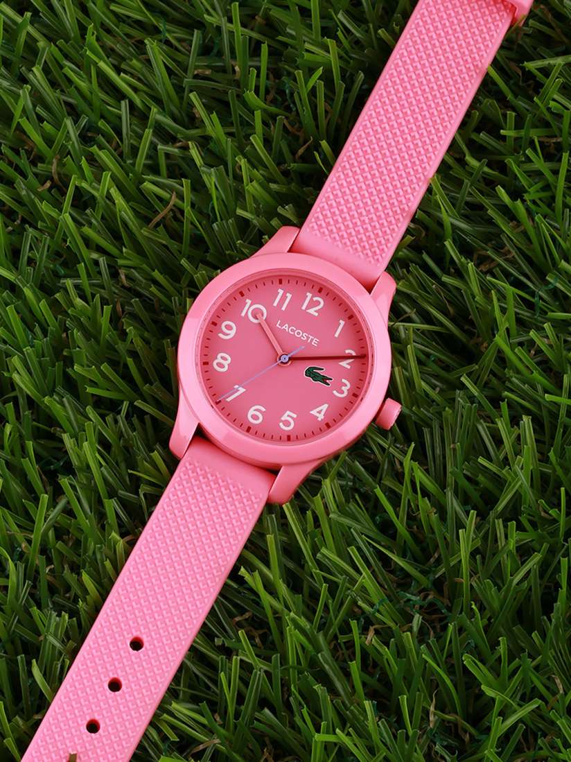 Lacoste pink watch online