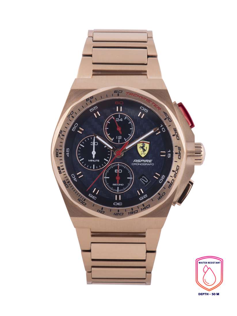 Buy SCUDERIA FERRARI Men Blue Aspire Chronograph Watch 0830833 Watches for Men 13873106 Myntra
