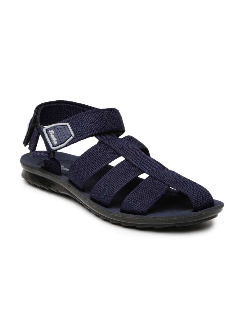 Buy Bata Men Navy Buntoe Sports Sandals Sports Sandals for Men 1387646 Myntra