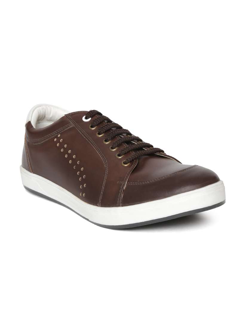 Buy Knotty Derby by Arden Men Dark Brown Casual Shoes Casual Shoes for Men 1387684 Myntra