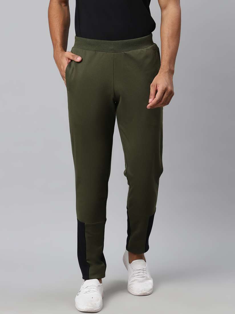 Buy one8 x PUMA Men Olive Green Solid VK Sweatpants II Trackpants Track Pants for Men 13887204 Myntra