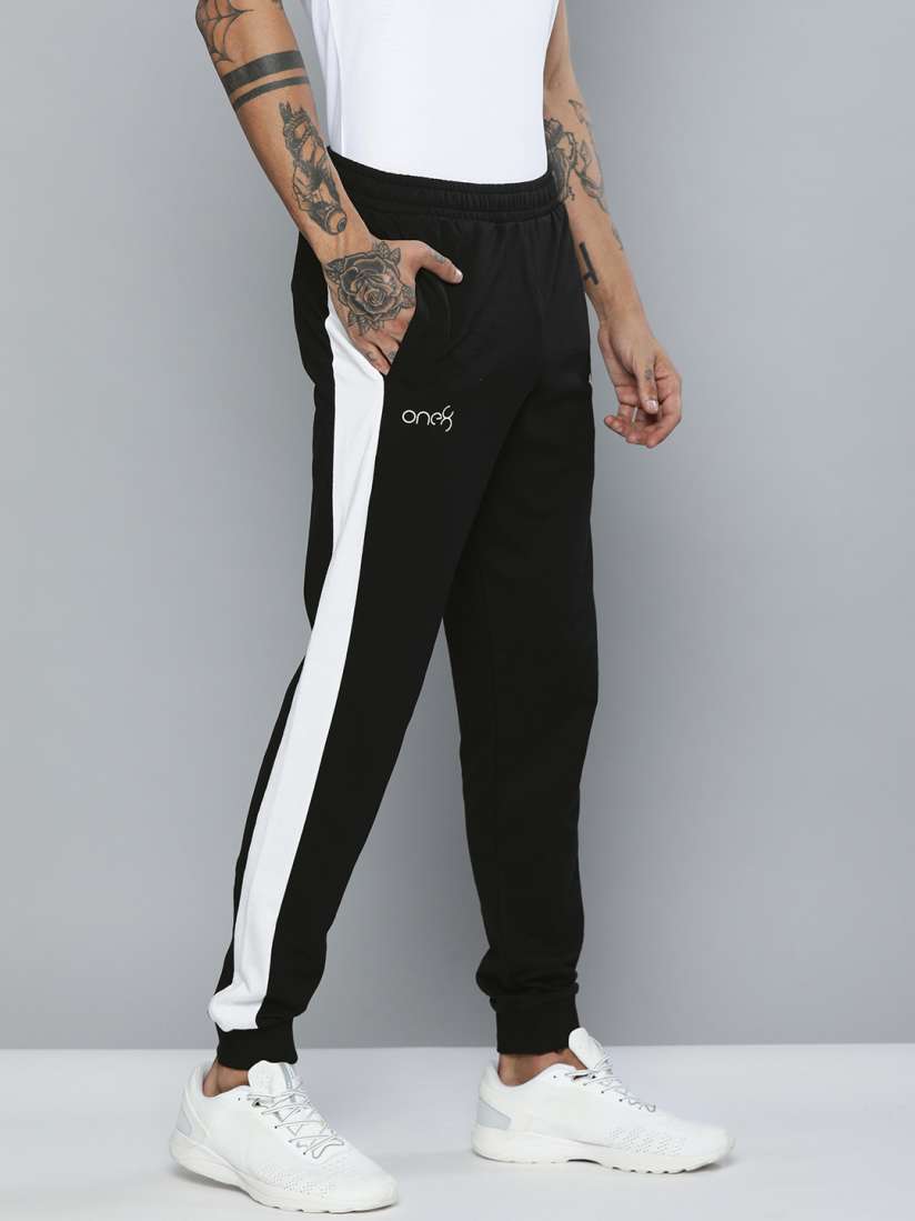 Buy one8 x PUMA Men Black White Striped VK III Jogger Pants Track Pants for Men 13887256 Myntra