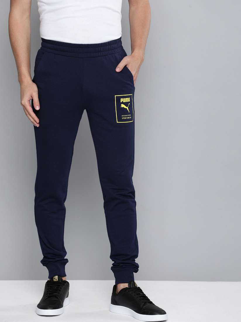 Buy Puma Men Solid 11 Moisture Wicking Slim Fit Joggers Track Pants for Men 13887446 Myntra