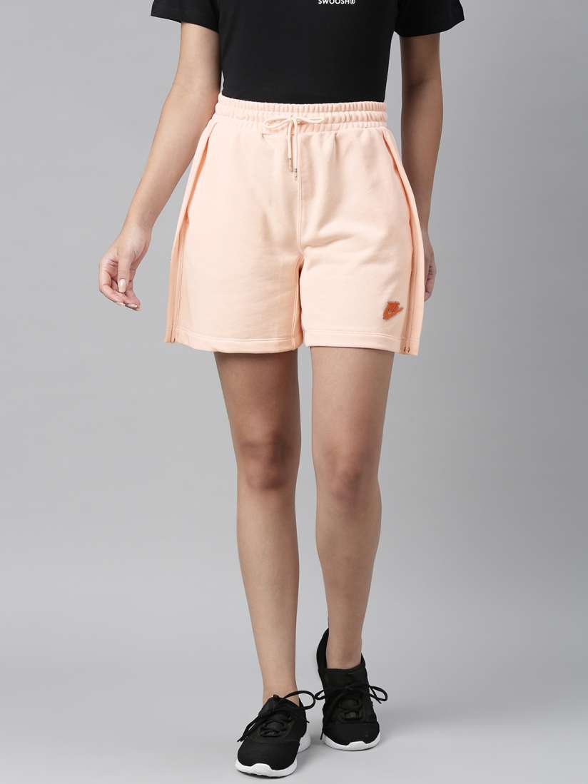Peach nike shorts new arrivals