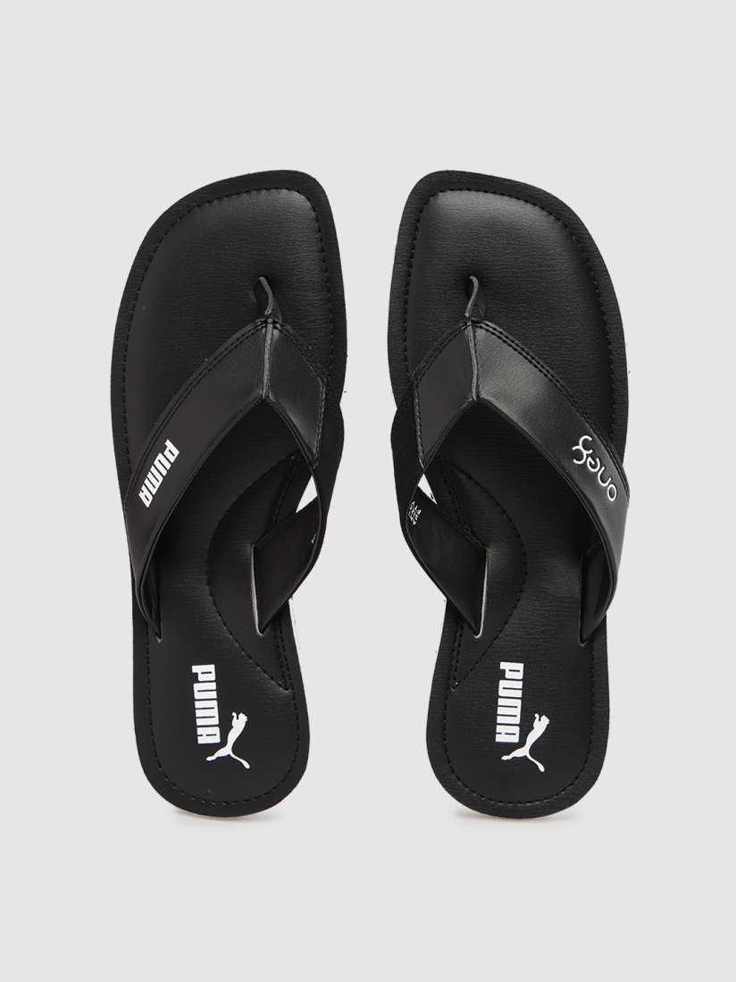 Buy one8 x PUMA Men Black White Harp IDP Thong Flip Flops Flip Flops for Men 13896074 Myntra
